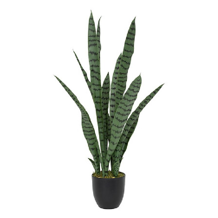 home-decor/artificial-plants-flowers/atmosphera-sansevieria-plastic-pot-toby-h90cm