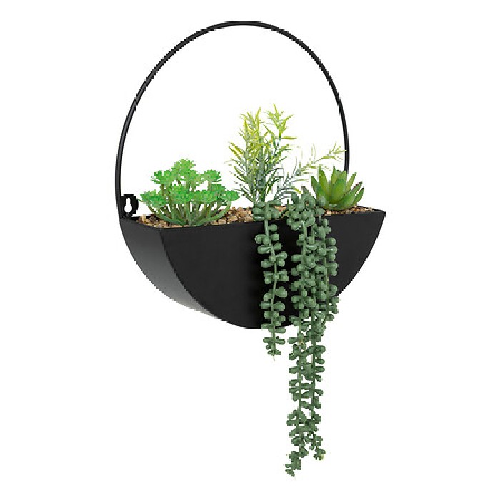 home-decor/artificial-plants-flowers/atmosphera-imy-metal-hanging-plant-holder-height-41cm