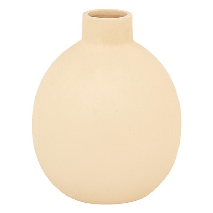 home-decor/vases/atmosphera-beige-ceramic-vase-rily-h18cm
