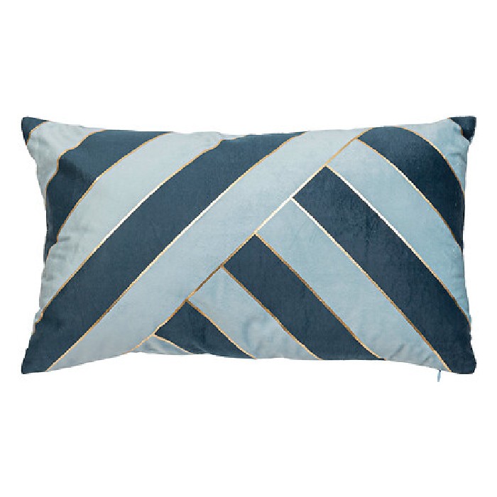home-textiles/cushions-cushion-covers/atmosphera-cushion-velvet-strip-nelya-bl-30cm-x-50cm