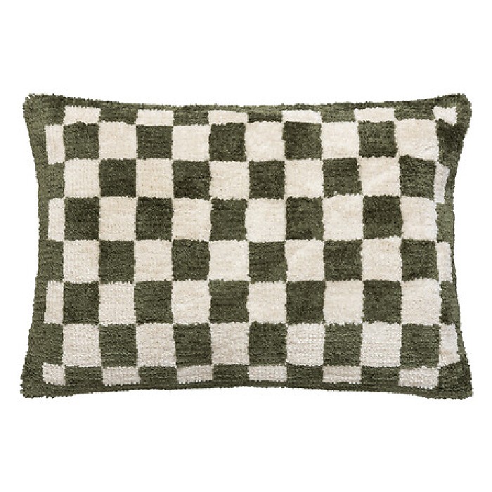 home-textiles/cushions-cushion-covers/atmosphera-cushion-tuft-checked-cor-kh-38cm-x-58cm