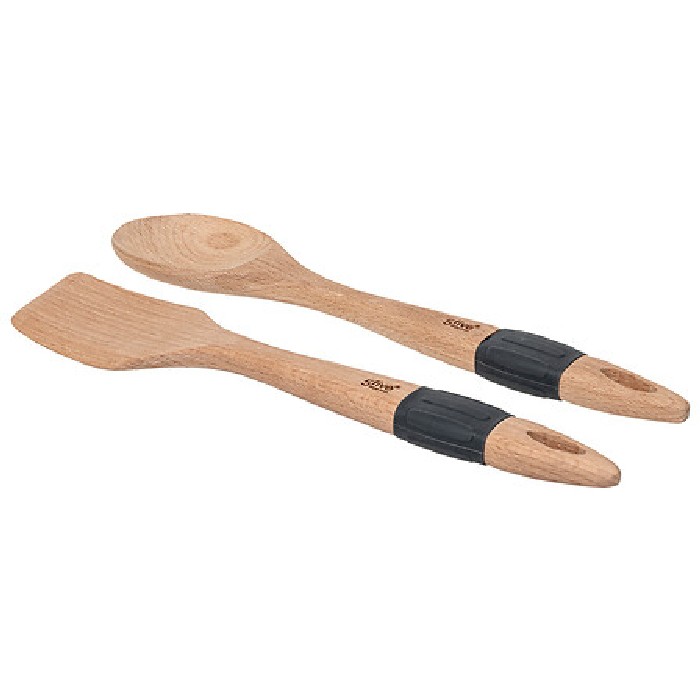 kitchenware/utensils/5five-beech-wood-and-silicone-utensils-set-of-2
