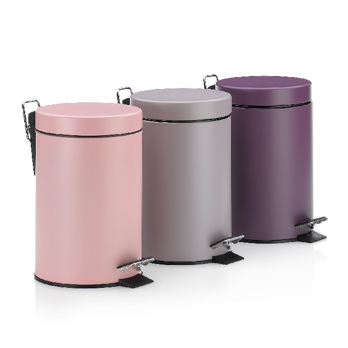 household-goods/bins-liners/kela-pedal-bin-rose