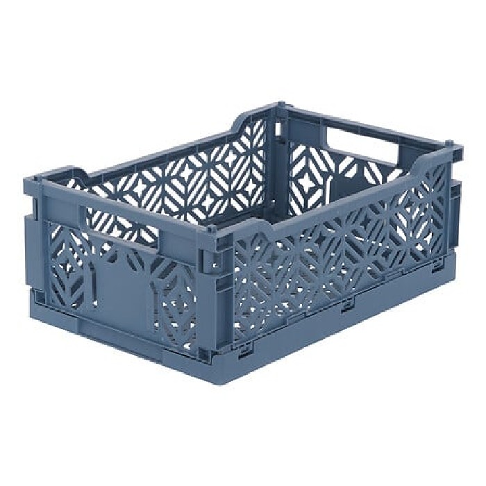 household-goods/storage-baskets-boxes/atmosphera-foldable-crate-blue-30cm-x-20cm-x-11-5cm