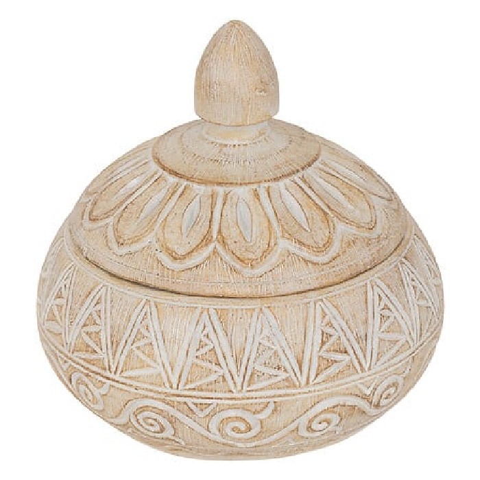 home-decor/decorative-ornaments/atmosphera-oriental-resin-box-beige-diameter-155cm
