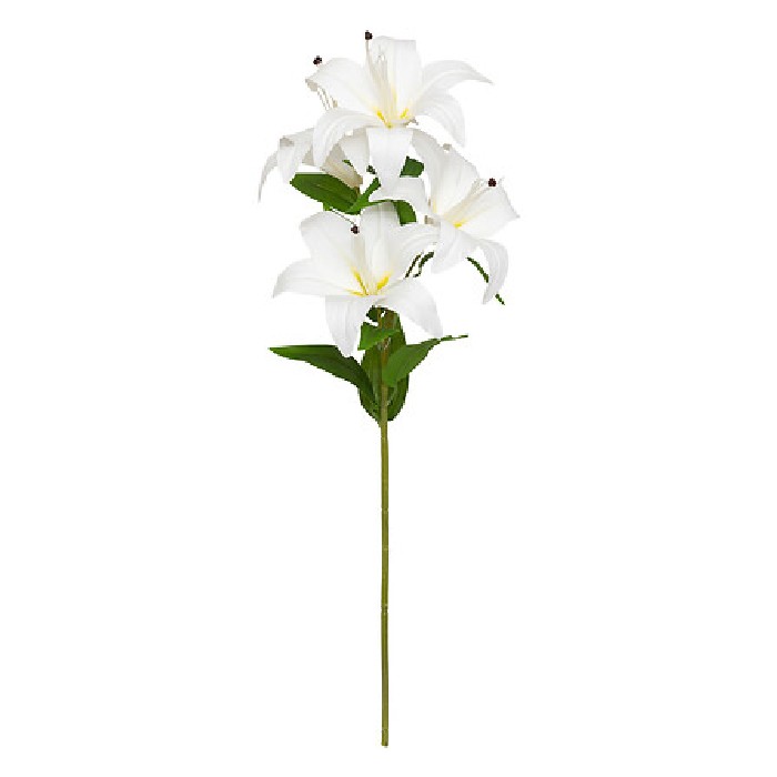 home-decor/artificial-plants-flowers/atmosphera-white-lys-stem-jago-h80cm