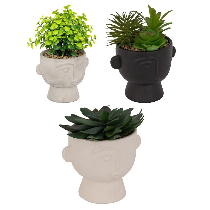 home-decor/artificial-plants-flowers/atmosphera-cement-succulent-h22cm-box-3-assorted