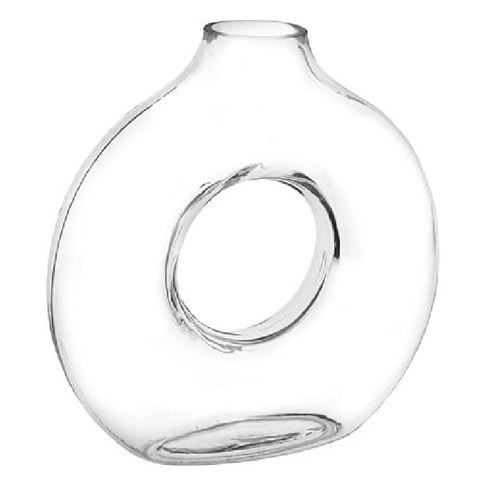 home-decor/vases/atmosphera-transparent-glass-circle-vase-h25cm