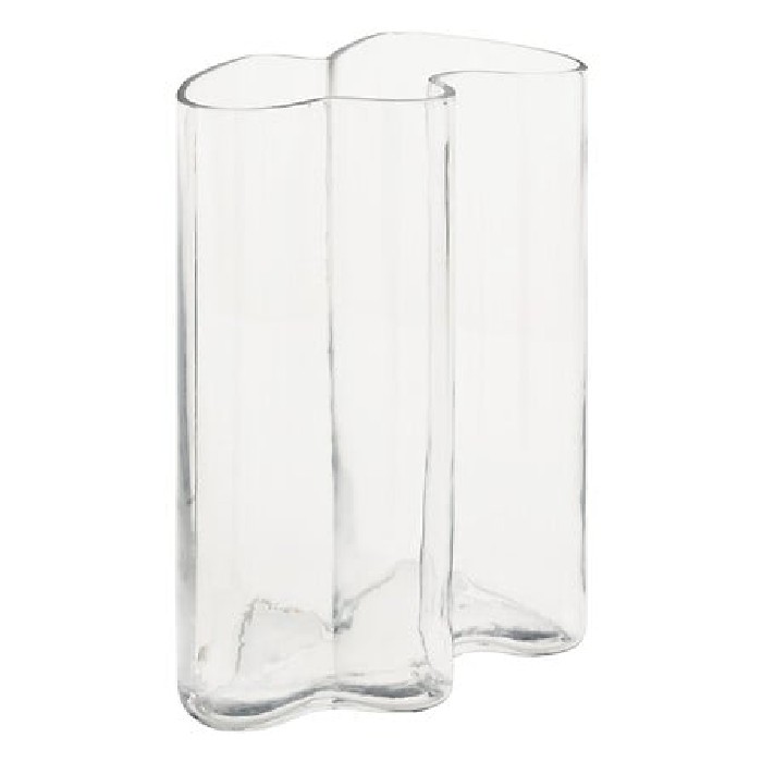 home-decor/vases/atmosphera-transparent-wavy-glass-vase-kade-h25cm