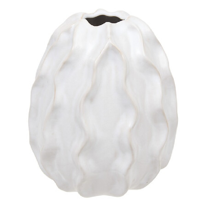 home-decor/vases/atmosphera-sandri-black-reactive-ceramic-vase-h17cm