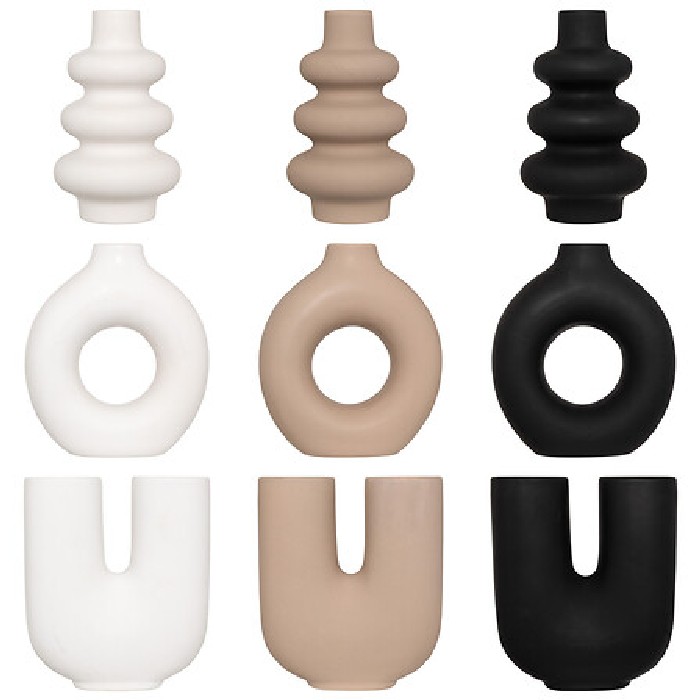 home-decor/vases/atmosphera-ceramic-vase-ziva-–-h15cm-9-assorted