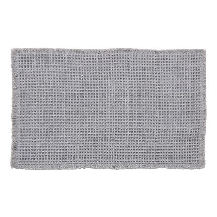 home-textiles/bathroom-carpets/5five-waffle-bath-mat-grey-50cm-x-80cm