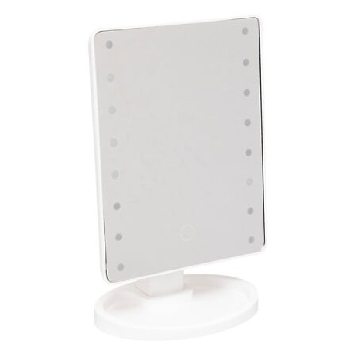 bathrooms/bathroom-mirrors/5five-rectangular-led-mirror-with-stand