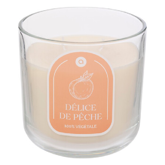home-decor/candles-home-fragrance/atmosphera-peach-floral-glass-scented-candle-350g
