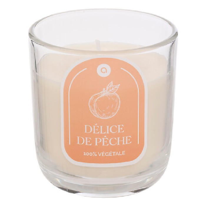 home-decor/candles-home-fragrance/atmosphera-peach-floral-glass-scented-candle-210g