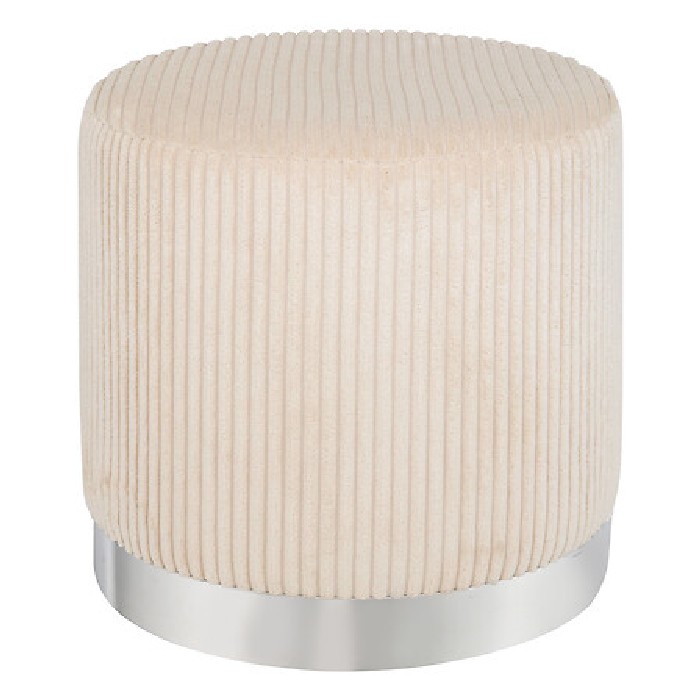 living/seating-accents/atmosphera-sylia-ivory-corduroy-velvet-pouf