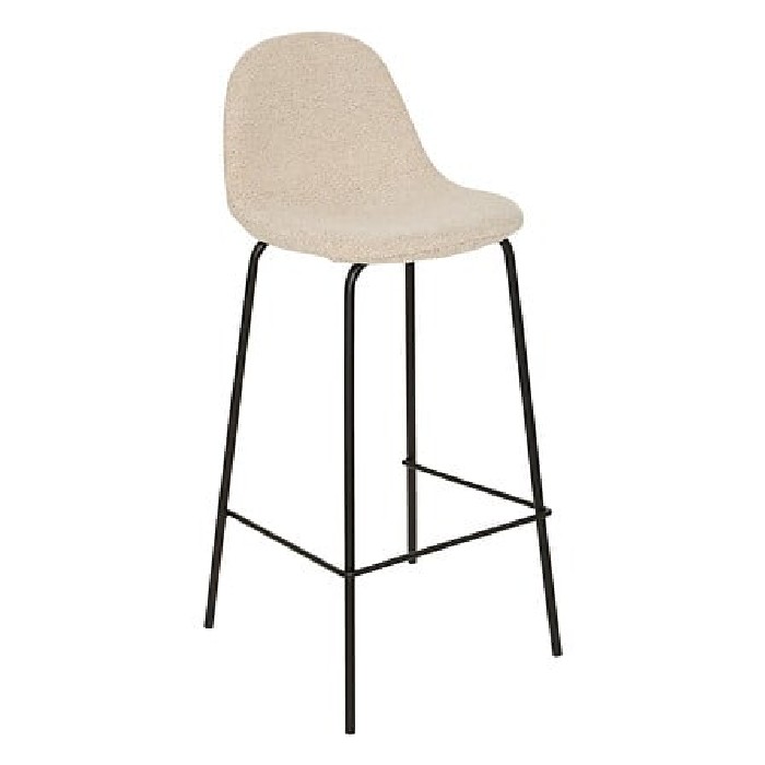 dining/dining-stools/atmosphera-vladi-white-bouclé-bar-stool-seat-height-73cm