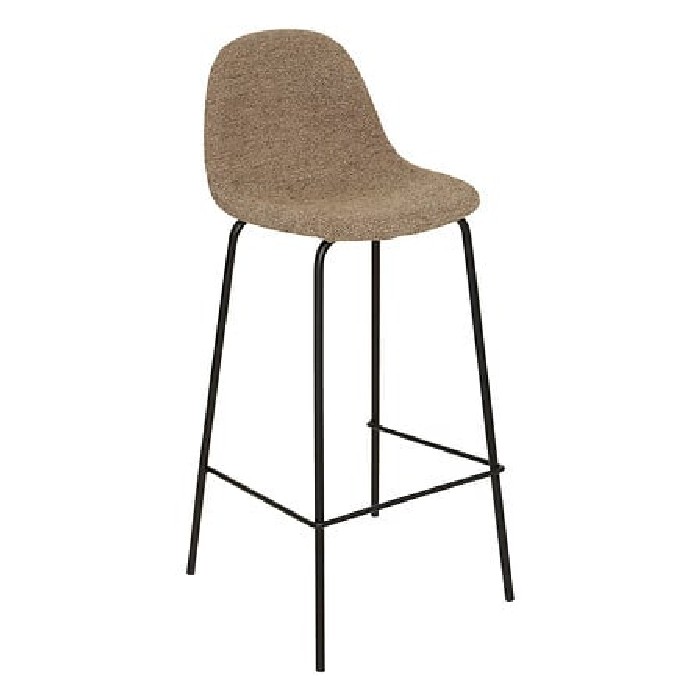 dining/dining-stools/atmosphera-vladi-moka-bouclé-bar-stool-seat-height-73cm