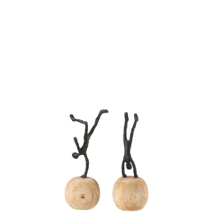 home-decor/decorative-ornaments/figure-standing-on-foot-mango-woodaluminium-black-assortment-of-2