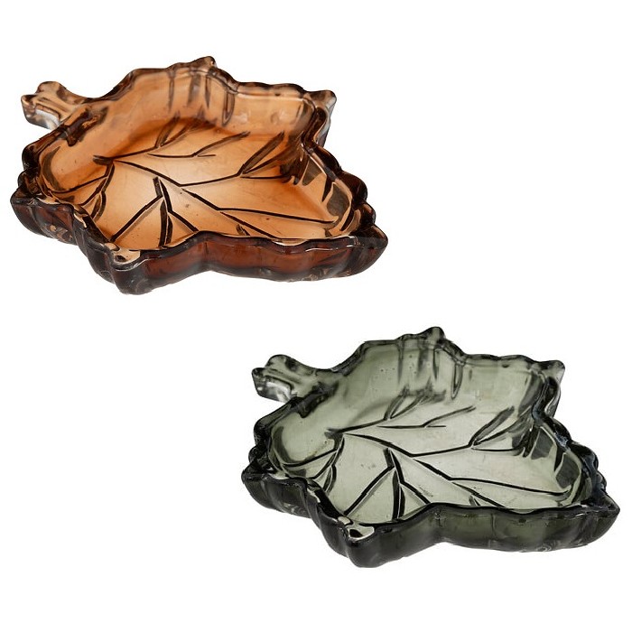 christmas/table-setups/atmosphera-leaf-glass-dishes-–-l14cm-2-assorted