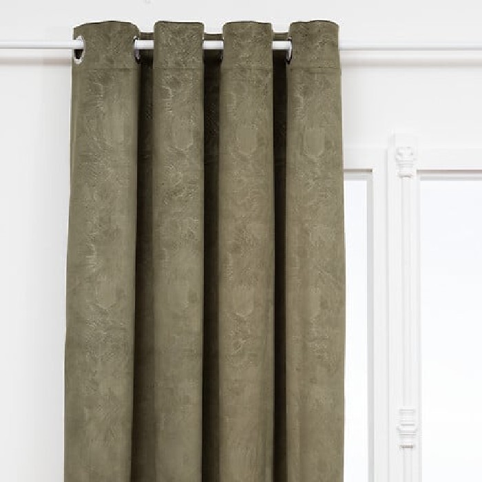home-textiles/curtains-blinds/atmosphera-blackout-velvet-fujo-khaki-green-135cm-x-260cm