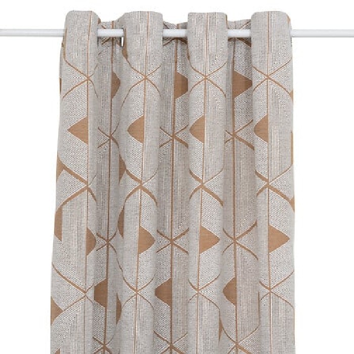 home-textiles/curtains-blinds/atmosphera-curtain-jacquard-maloe-cinnamon-140cm-x-260cm