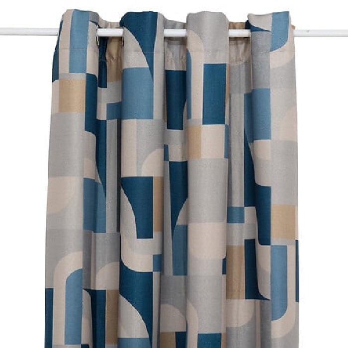 home-textiles/curtains-blinds/atmosphera-blackout-elena-print-blue-135cm-x-260cm