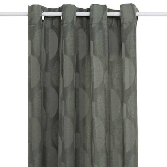 home-textiles/curtains-blinds/atmosphera-curtain-jacquard-wimbi-khaki-green-140cm-x-260cm