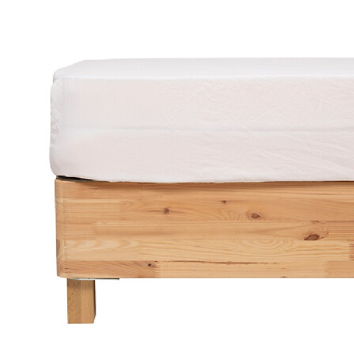 home-textiles/bed-sheets/atmosphera-priscia-fitted-sheet-white-140cm-x-190cm