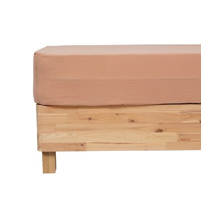 home-textiles/bed-sheets/atmosphera-fitted-sheet-gaze-pink-140cm-x-190cm