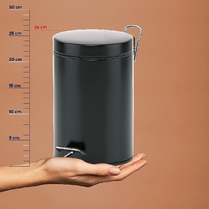 household-goods/bins-liners/kela-pedal-bin-black-20903