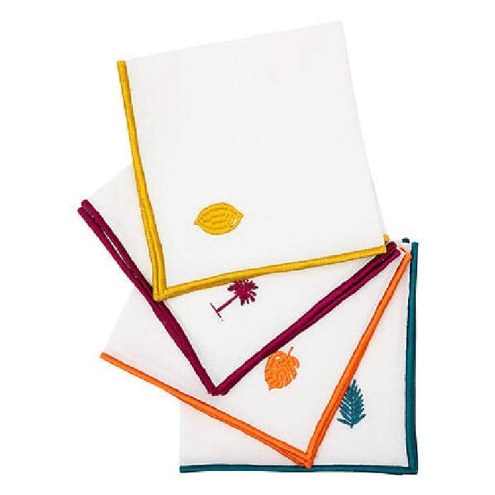 home-textiles/kitchen-textiles/atmosphera-embroidered-cotton-napkin-yuca-40cm-x-40cm-set-of-4