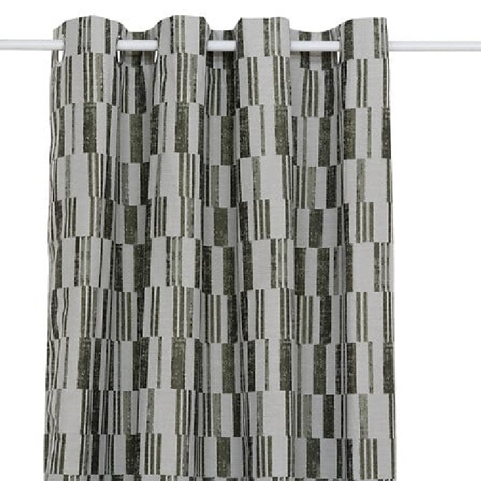 home-textiles/curtains-blinds/atmosphera-curtain-jacquard-leyna-khaki-green-140cm-x-260cm