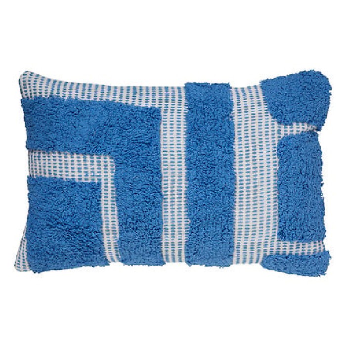 home-textiles/cushions-cushion-covers/atmosphera-cotton-tufted-cushion-poppy-blue-38cm-x-58cm