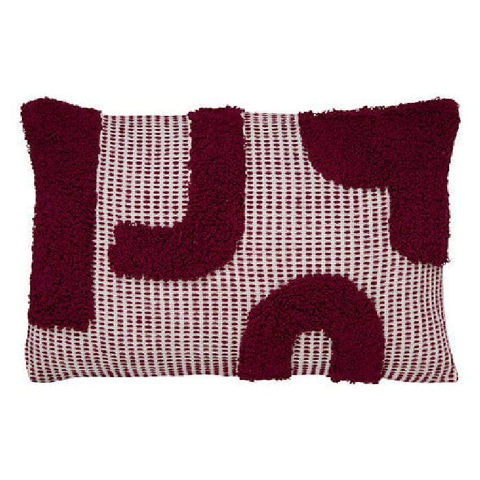 home-textiles/cushions-cushion-covers/atmosphera-cotton-tufted-cushion-poppy-purple-38cm-x-58cm