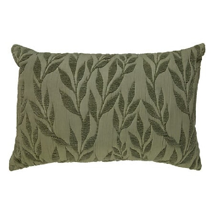home-textiles/cushions-cushion-covers/atmosphera-gauze-jacquard-cushion-letho-green-38cm-x-58cm
