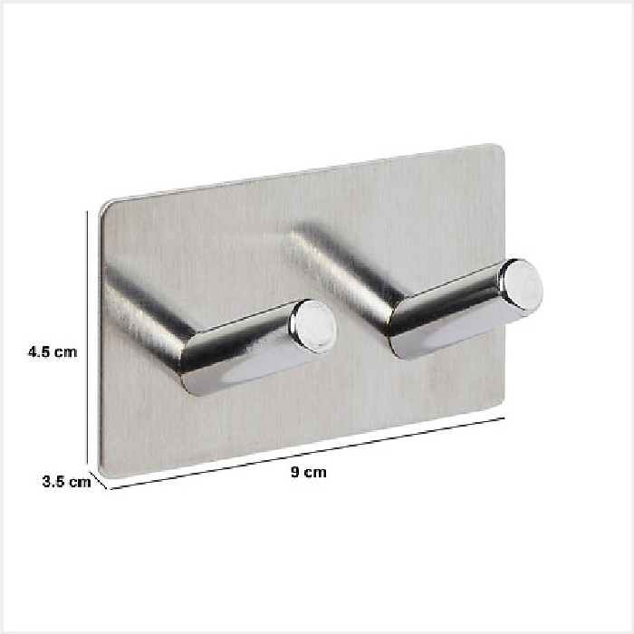 household-goods/garment-racks-wall-hooks/5five-stiky-adhesive-hook-with-2-heads-–-stainless-steel-2-assorted