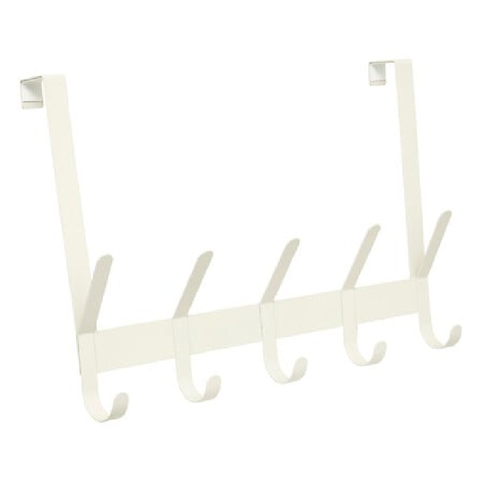 household-goods/garment-racks-wall-hooks/5five-metal-door-hook-10-hooks-liny