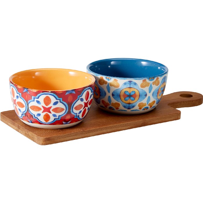 tableware/serveware/bamboo-serving-tray-with-2-stoneware-bowls-set-of-3-2-assorted-designs