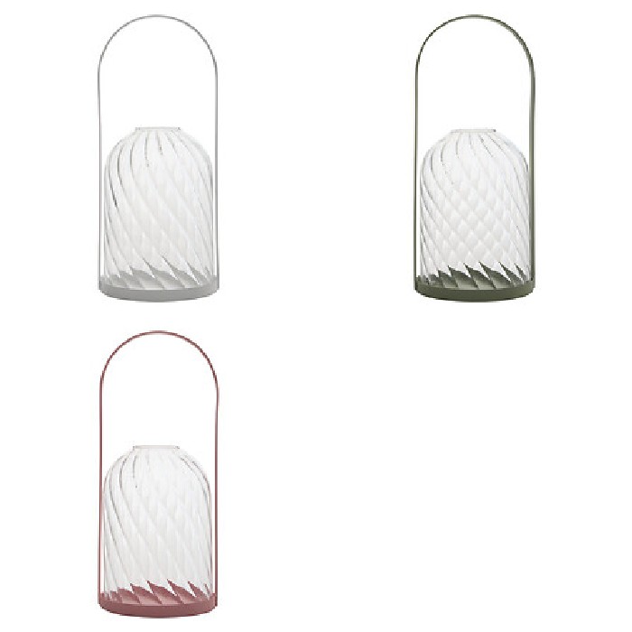home-decor/candle-holders-lanterns/atmosphera-metal-lantern-fluted-h20cm-3-assorted