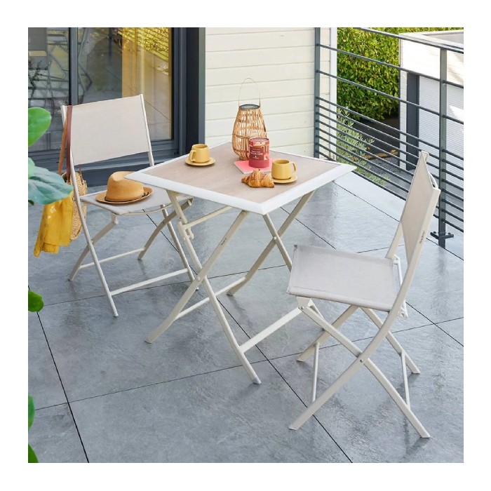 outdoor/terrace-balcony-sets/hesperide-azua-folding-table-set-2-seater-glass-with-wood-effect-clay