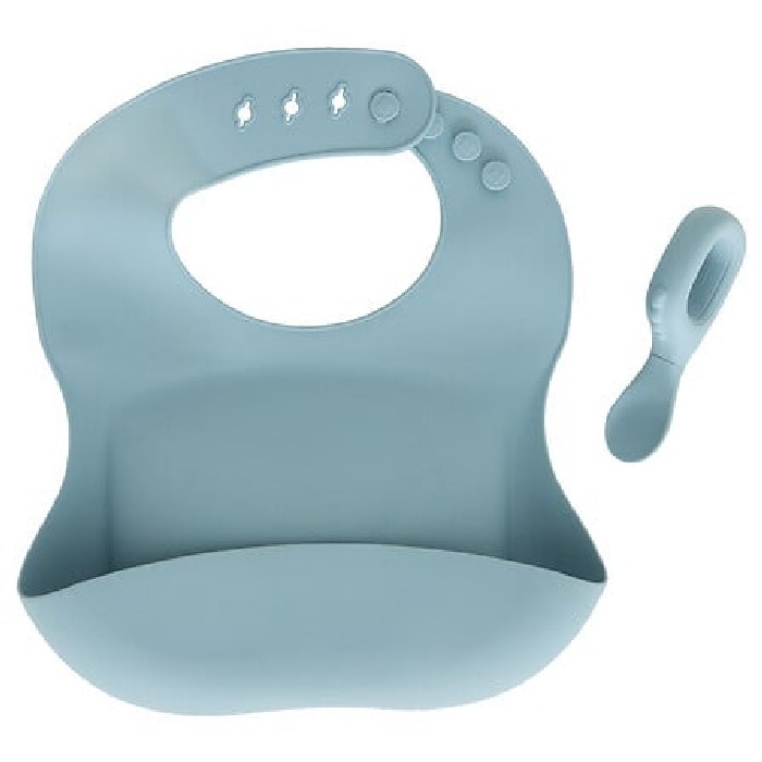 kids-and-stationery/kids-accessories-deco/atmosphera-silicone-bib-and-spoon-set-blue