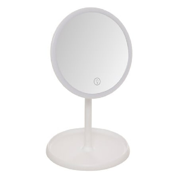 bathrooms/bathroom-mirrors/5five-white-led-stand-mirror