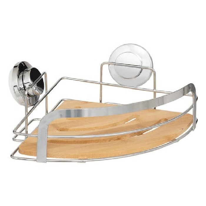 bathrooms/shower-curtains-rails-accessories/5five-bamboo-corner-shelf-venterra