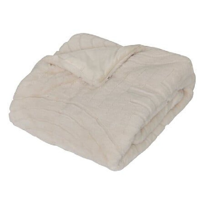 home-textiles/blankets-throws/atmosphera-arka-jacquard-faux-fur-bedrunner-80cm-x-180cm