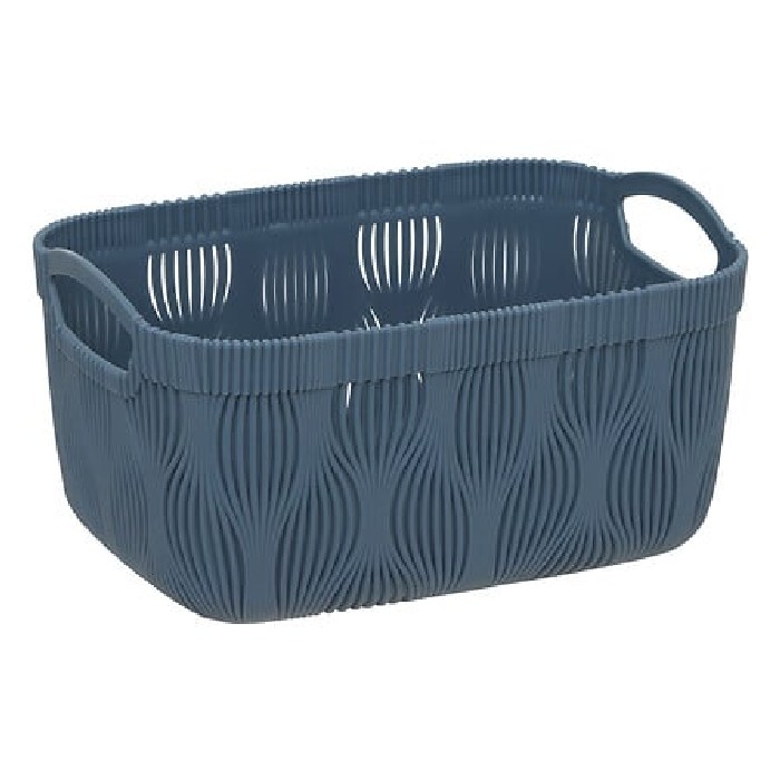 household-goods/laundry-ironing-accessories/5five-blue-grey-leaf-storage-basket-32l