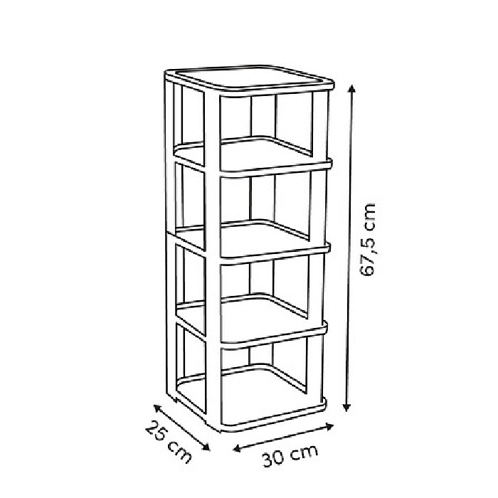 household-goods/shoe-racks-cabinets/5five-plastic-shoe-rack-5-tier-spacy-2-assorted-colours