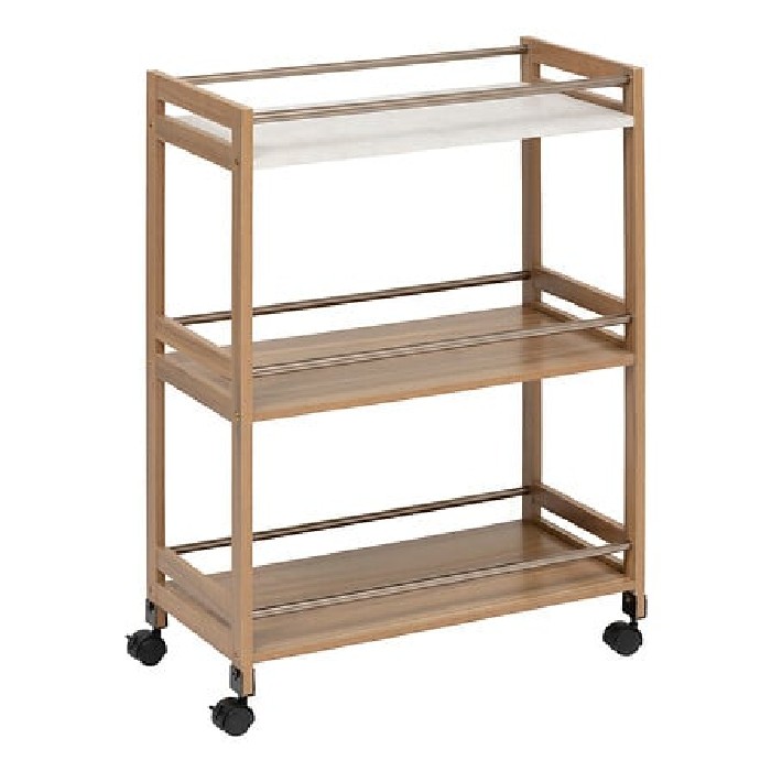 kitchenware/racks-holders-trollies/5five-como-3-tier-trolley-h80cm