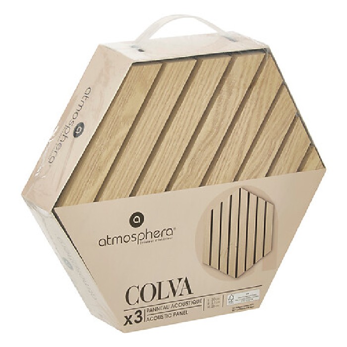home-decor/wall-decor/atmosphera-decorative-wall-colva-panel-3set-hexagon-212904