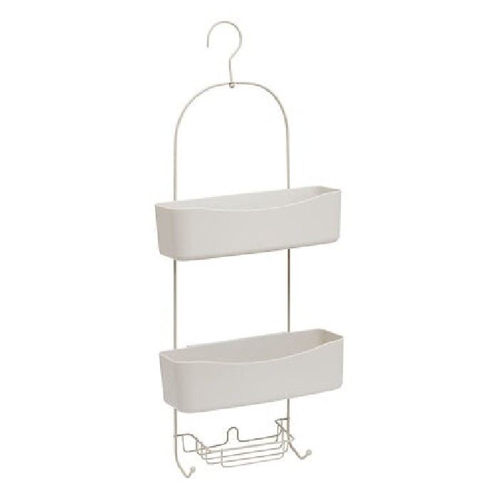 bathrooms/bathroom-storage-shelving/5five-easybath-beige-2-level-bathroom-shelf